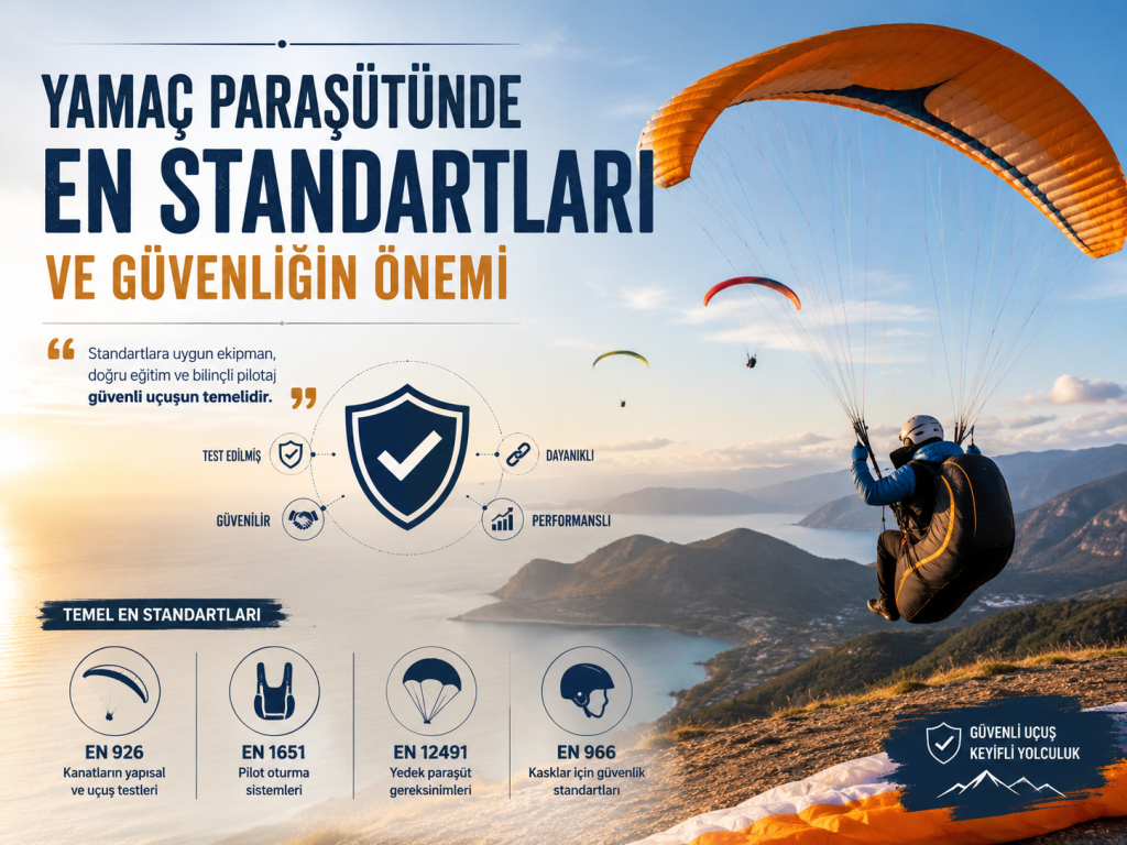 Yamaç Paraşütünde EN Standartları ve Güvenliğin Önemi